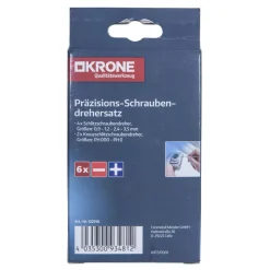 Feinmechaniker-Schraubendreher-Satz SB 6-teilig ^ Krone Discount