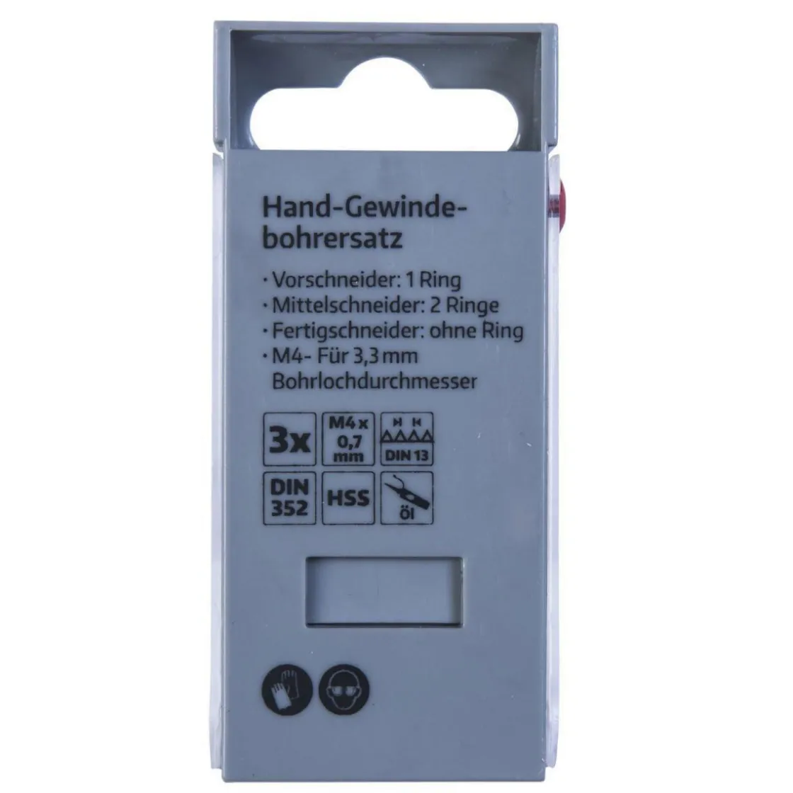 Gewindebohrer-Satz HSS M4 3-teilig ^ Krone Sale