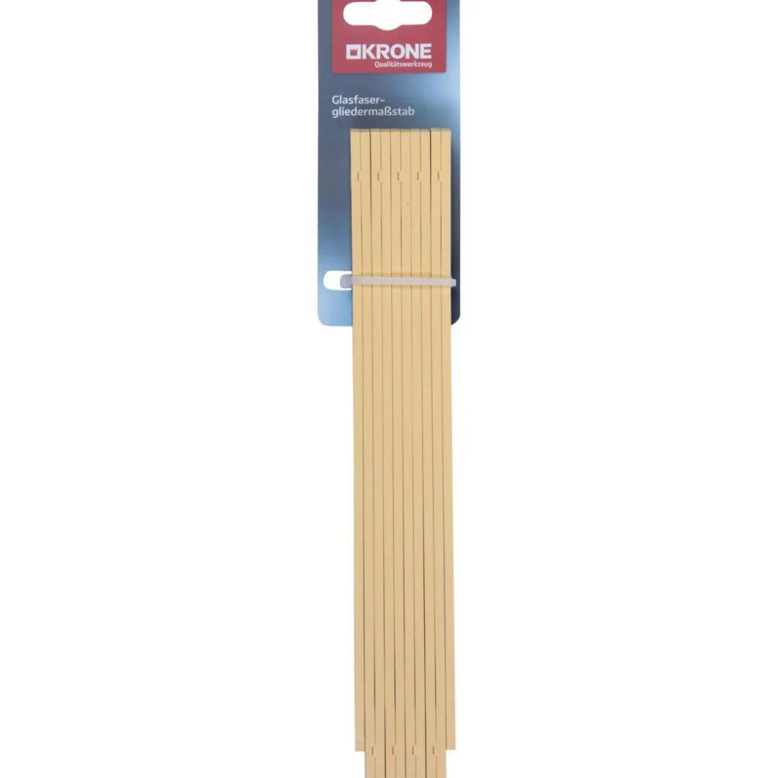 Gliedermaß-Stab 2 m Glasfaser ^ Krone New