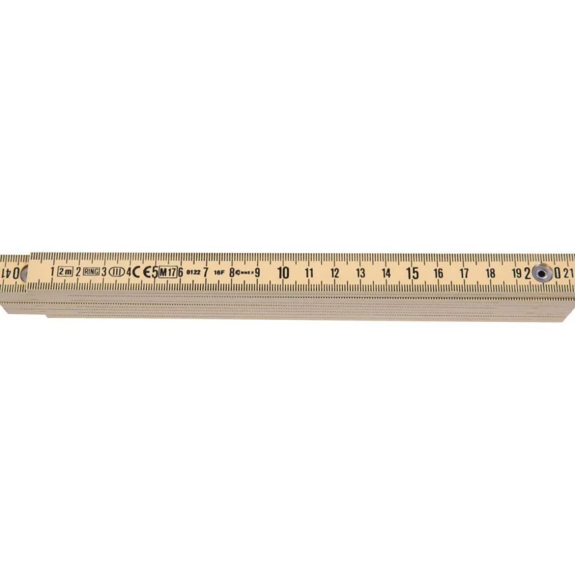 Gliedermaß-Stab 2 m Glasfaser ^ Krone New
