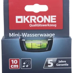 Mini-Wasserwaage 10 cm magnetisch ^ Krone Best