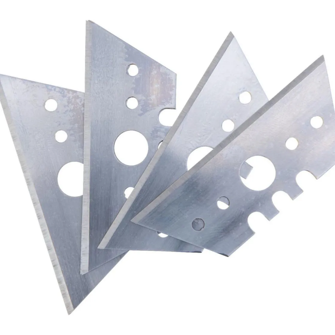 Trapez-Klinge 53 x 19 x 0,5 mm 5 Stück ^ Krone New