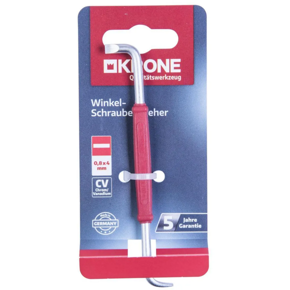 Winkel-Schraubendreher 0,8 x 4 x mm ^ Krone Sale