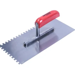 Zahnglättekelle 280 x 130 mm Zahnung 6 x 6 mm ^ Krone Clearance