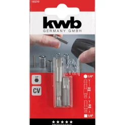 Adaptersatz für Steckschlüssel 2 teilig ^ kwb Sale
