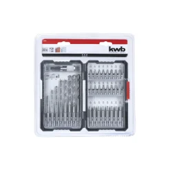 Bit-Bohrerbox 33 teilig inklusive L-Box ^ kwb