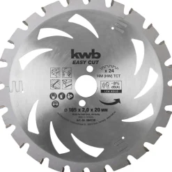 Dünnschnitt-Kreissägeblatt Easy Cut Durchmesser 165 mm ^ kwb Discount