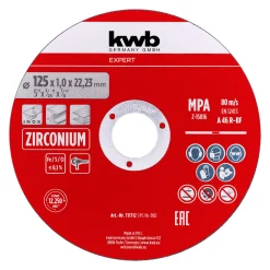 Expert Inox-Gewebetrennscheiben-Set für Metall gerade, extradünn 10-tlg. Ø 125 x 1 mm ^ kwb Sale