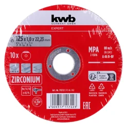 Expert Inox-Gewebetrennscheiben-Set für Metall gerade, extradünn 10-tlg. Ø 125 x 1 mm ^ kwb Sale