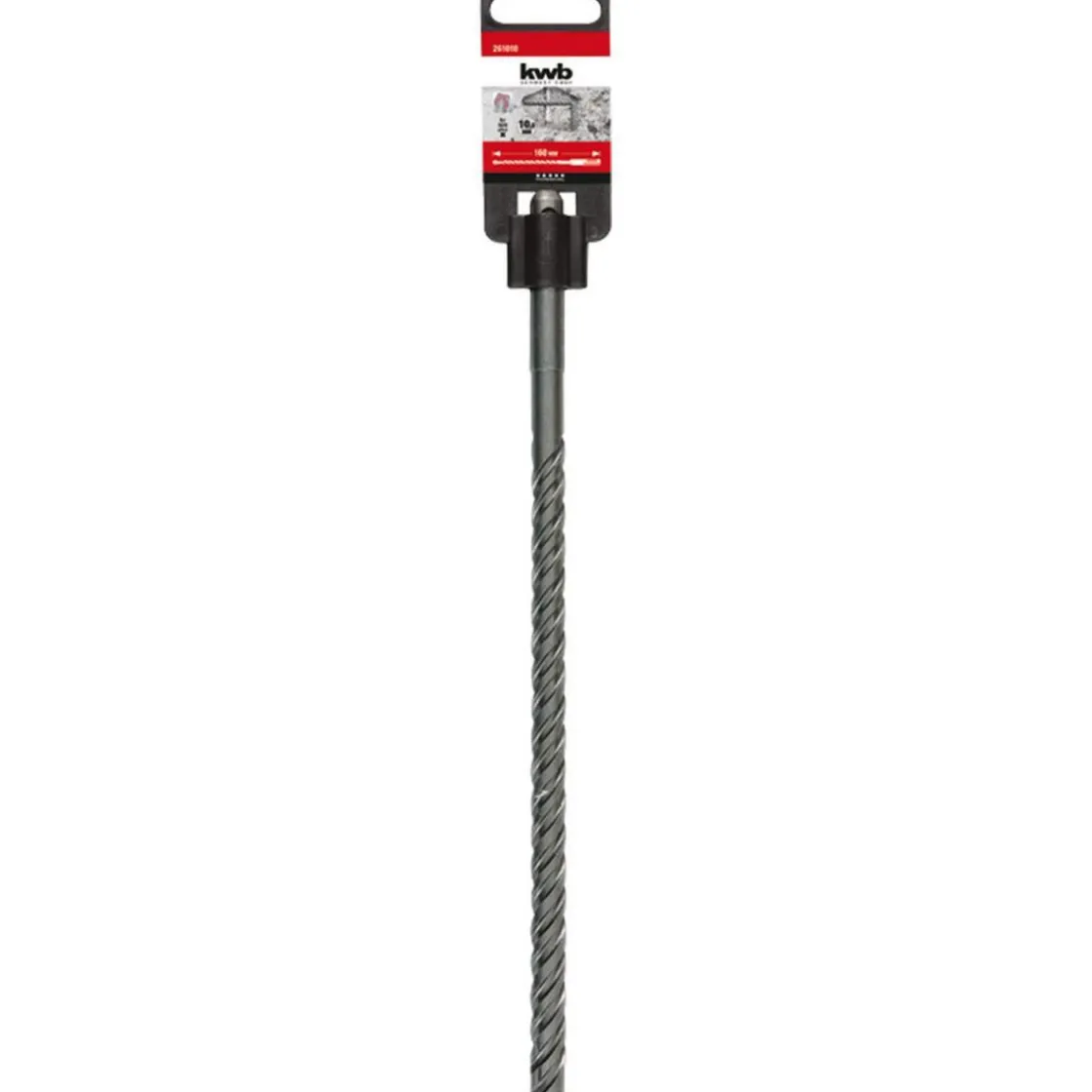 Hammerbohrer Cross Tip Spitze 4 schneidig Durchmesser 10 mm 160 mm ^ kwb New