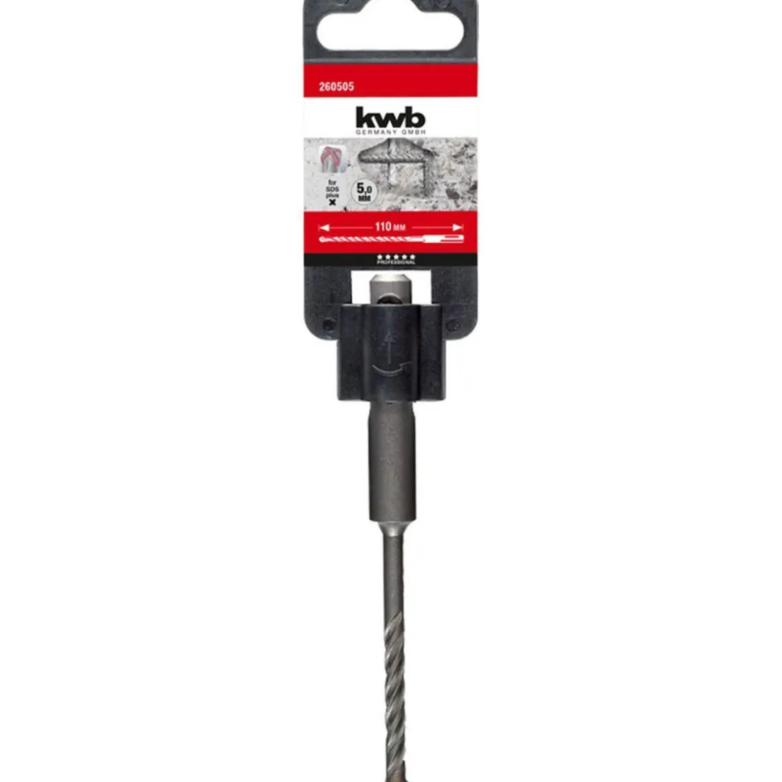 Hammerbohrer Cross Tip Spitze 4 schneidig 110 mm Durchmesser 5 mm ^ kwb Outlet