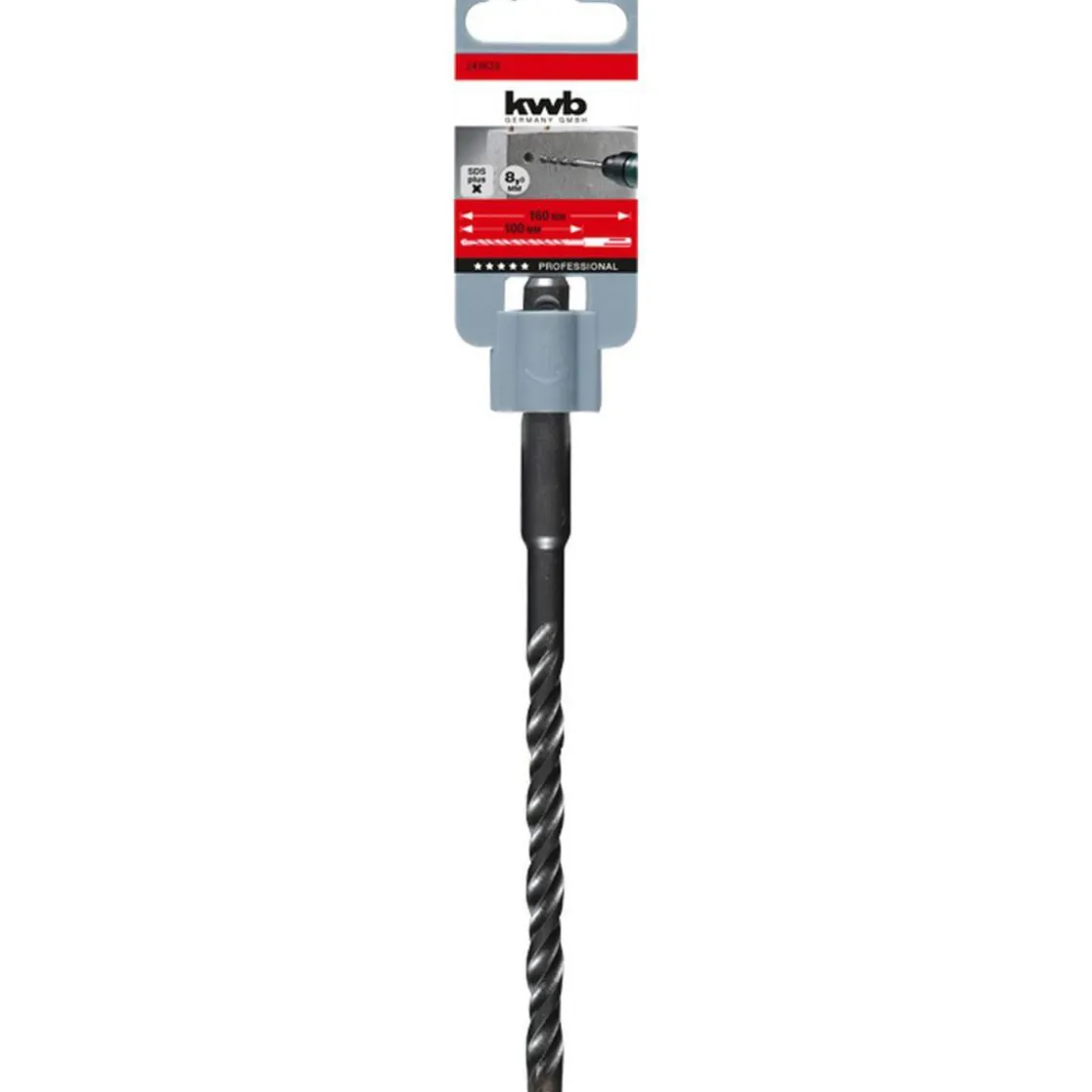 Hammerbohrer HB4 SDS Plus 160 mm Durchmesser 8 mm ^ kwb Outlet