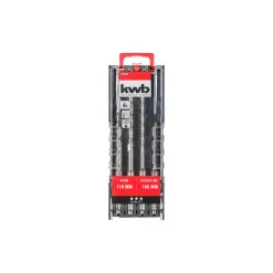 Hammerbohrersatz SDS plus 4 teilig ^ kwb Outlet