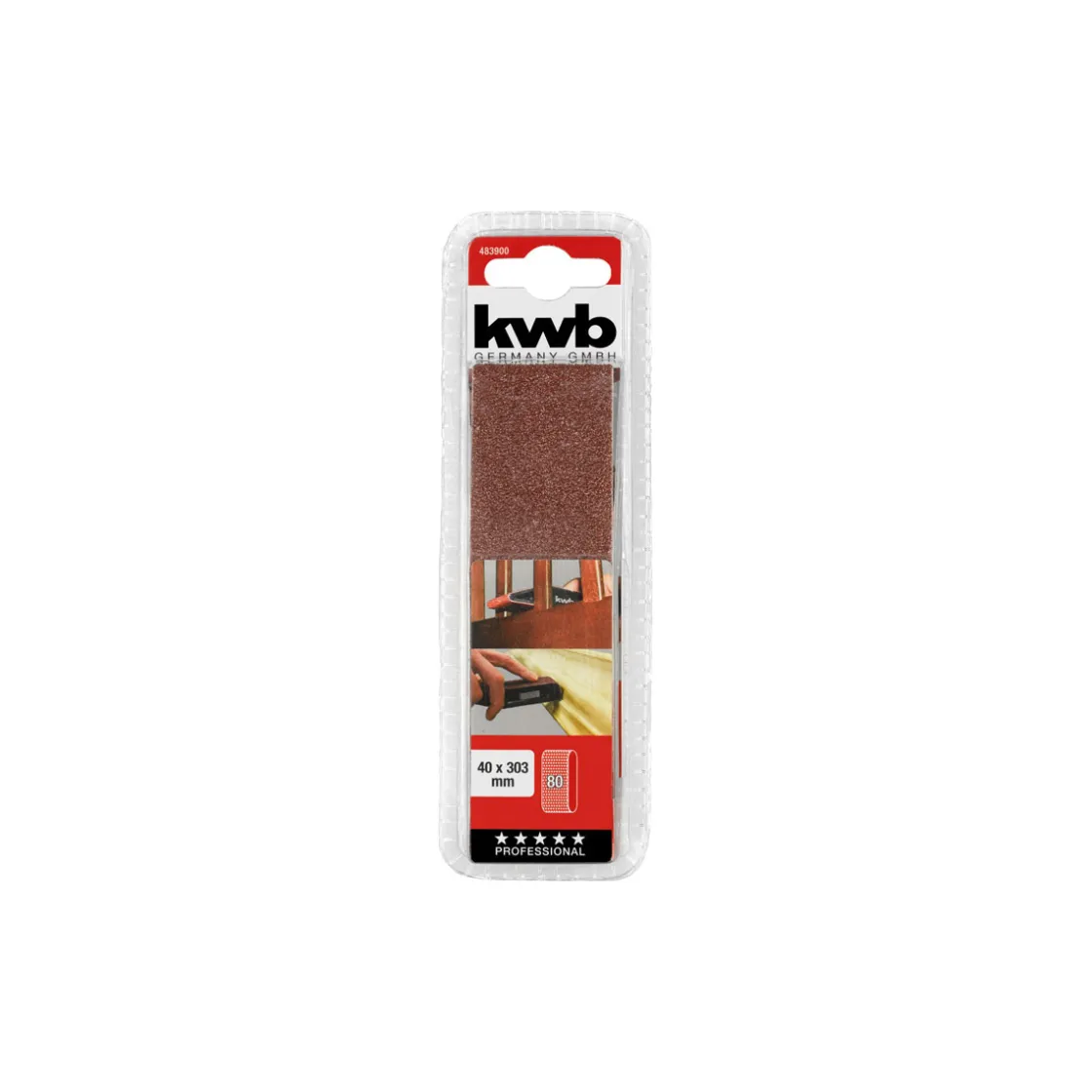 Handschleifer für Schleifbänder 40 x 303 mm ^ kwb Sale