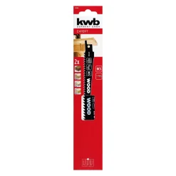 HCS-Säbelsägeblätter für Holz kurve 2-tlg. 153 mm ^ kwb Discount