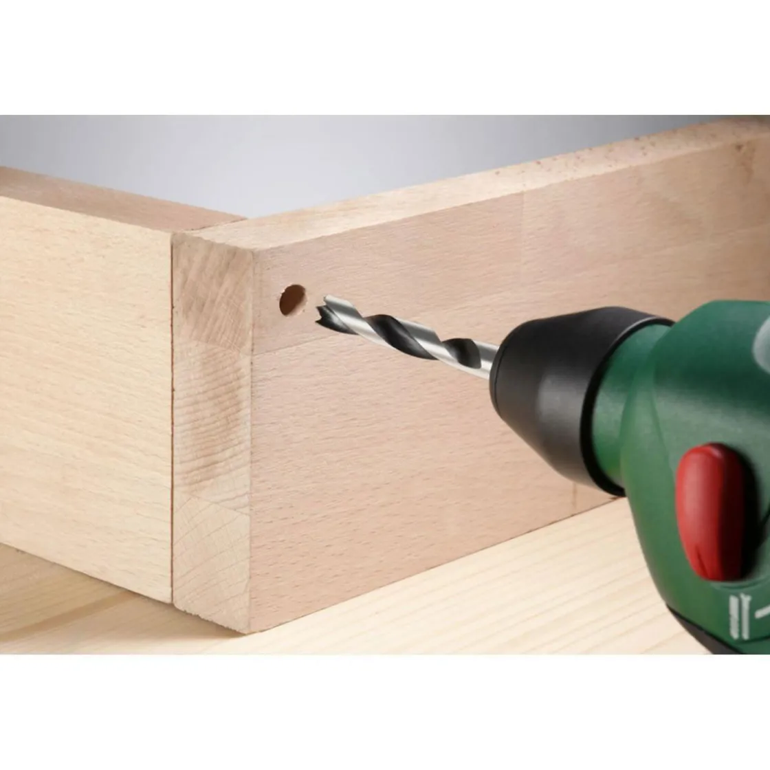 Holzspiralbohrer mit Sechskantaufnahme 1/4" Durchmesser 6 mm ^ kwb Online