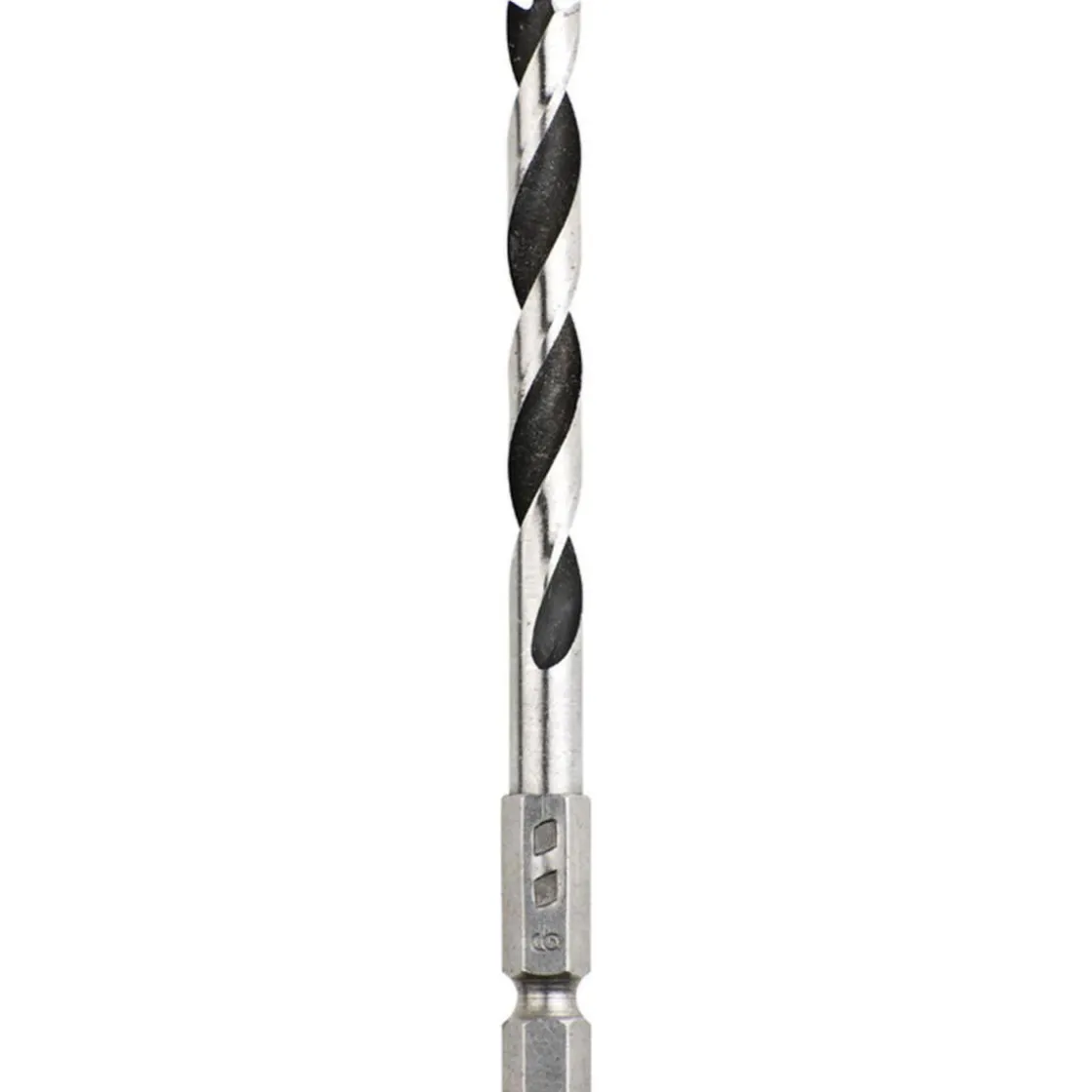 Holzspiralbohrer mit Sechskantaufnahme 1/4" Durchmesser 6 mm ^ kwb Online