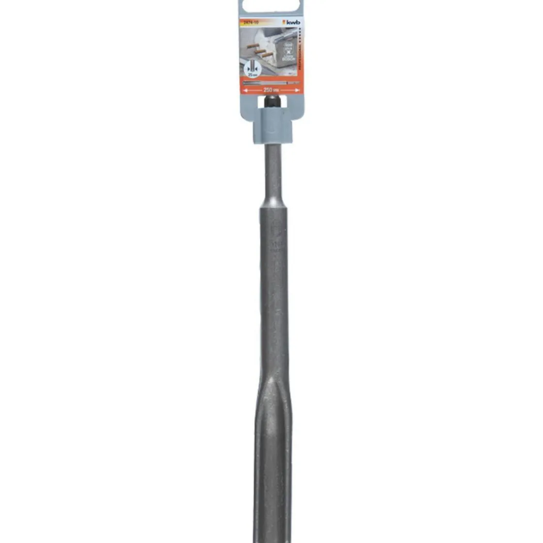 Kanalmeißel SDS plus für Bohrhämmer 250 mm ^ kwb Best