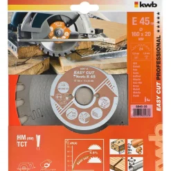 Kreissägeblätter Easy Cut für Handkreissägen Durchmesser 160x20 mm ^ kwb New