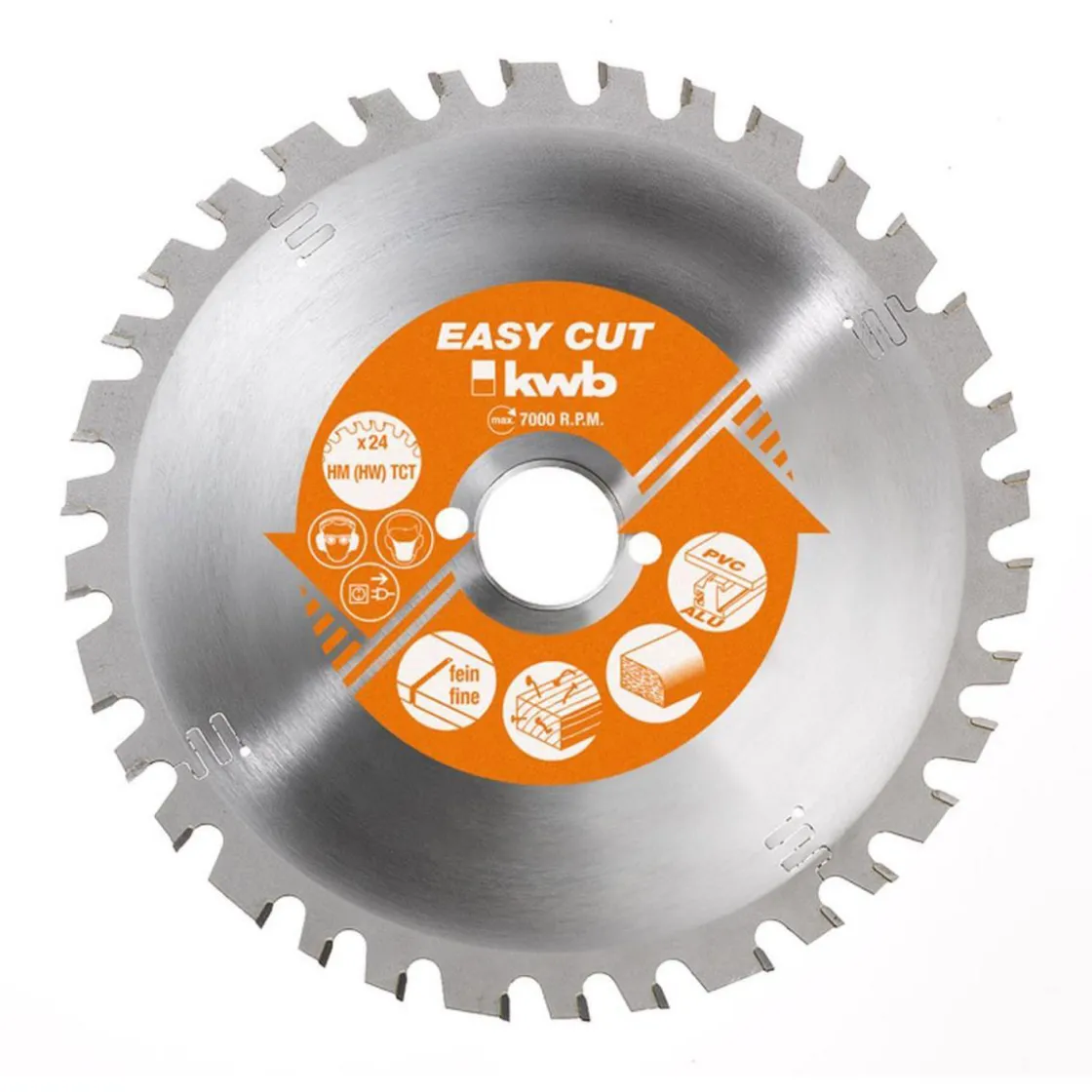 Kreissägeblätter Easy Cut für Bau- und Tischkreissägen Durchmesser 350 mm ^ kwb Sale