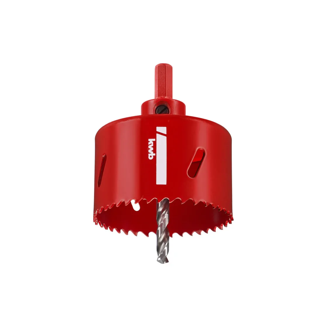 Löchsäge mit Schaft und Bohrer Durchmesser 68 mm ^ kwb Clearance