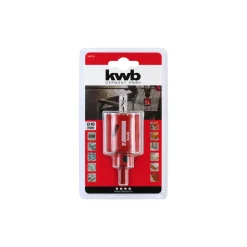 Löchsäge mit Schaft und Bohrer Durchmesser 40 mm ^ kwb Discount
