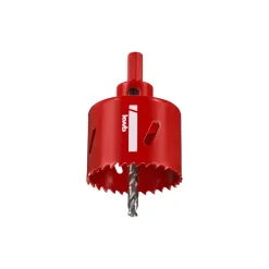 Löchsäge mit Schaft und Bohrer Durchmesser 56 mm ^ kwb Clearance