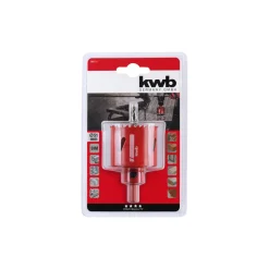 Löchsäge mit Schaft und Bohrer Durchmesser 51 mm ^ kwb Sale