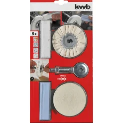 Poliersatz Spezial 5 teilig ^ kwb Outlet