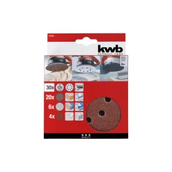 Schleifscheiben-Set Quick Stick Universal 30 teilig Durchmesser 125 mm ^ kwb Best