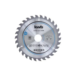 Spanplatten-Kreissägeblätter für Handkreissägen Durchmesser 190x30 mm ^ kwb Clearance