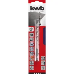 Spiralbohrer mit Sechskantaufnahme 1/4" Durchmesser 5 mm ^ kwb Discount
