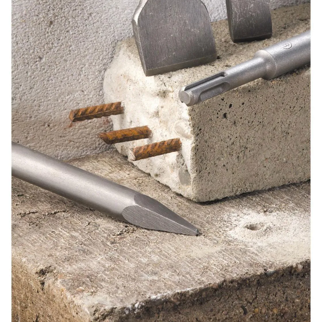 Spitzmeißel SDS plus für Bohrhämmer 250 mm ^ kwb Best