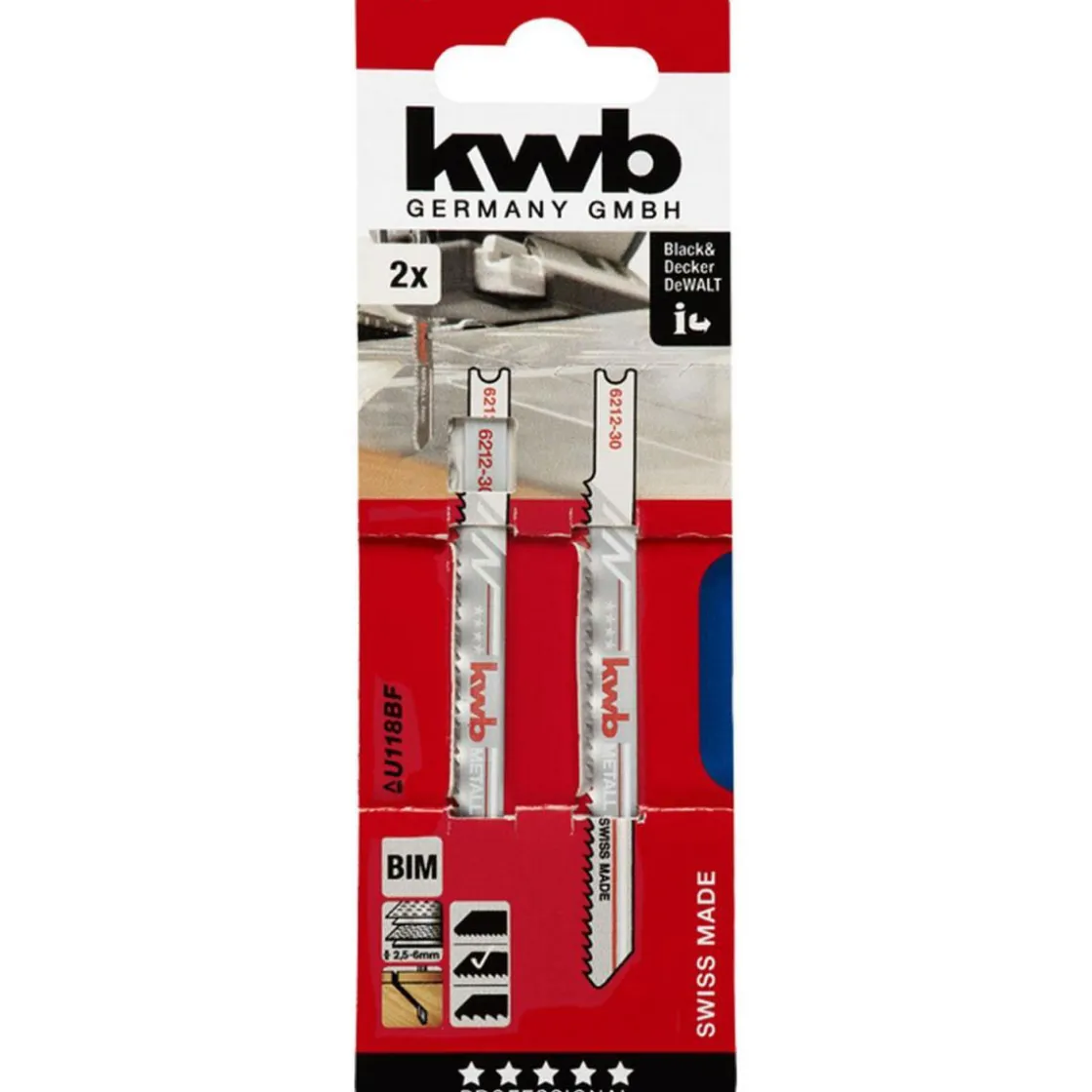 Stichsägeblätter Metallbearbeitung mittel S30 ^ kwb Outlet