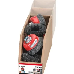 Topfbürsten Aggresso-Flex für Einsatz mit Winkelschleifern 100 mm ^ kwb New