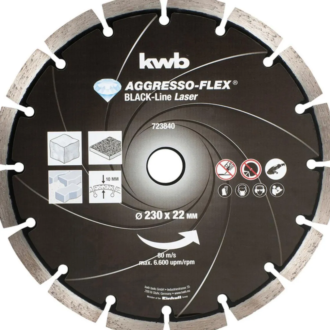Trennscheiben Aggreso Flex Black Line Diamant Durchmesser mm ^ kwb Sale