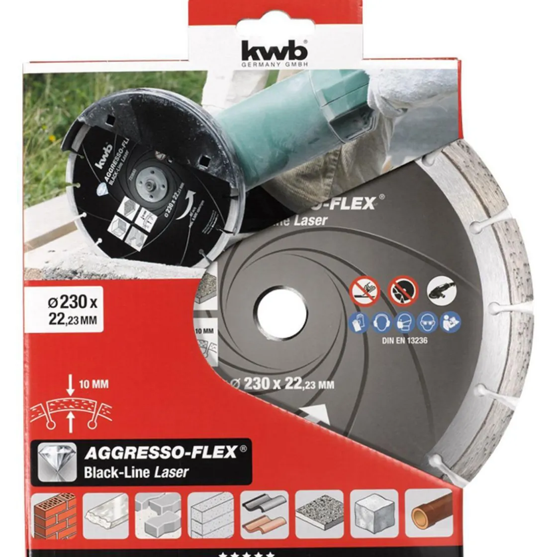 Trennscheiben Aggreso Flex Black Line Diamant Durchmesser mm ^ kwb Sale