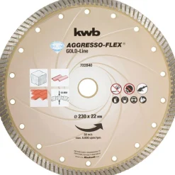 Trennscheiben Aggreso-Flex Gold-Line Diamant Durchmesser 230 mm ^ kwb Online