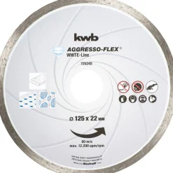 Trennscheiben Aggreso Flex White Line Diamant Durchmesser 125 mm ^ kwb