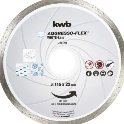 Trennscheiben Aggreso Flex White Line Diamant Durchmesser 115 mm ^ kwb Best