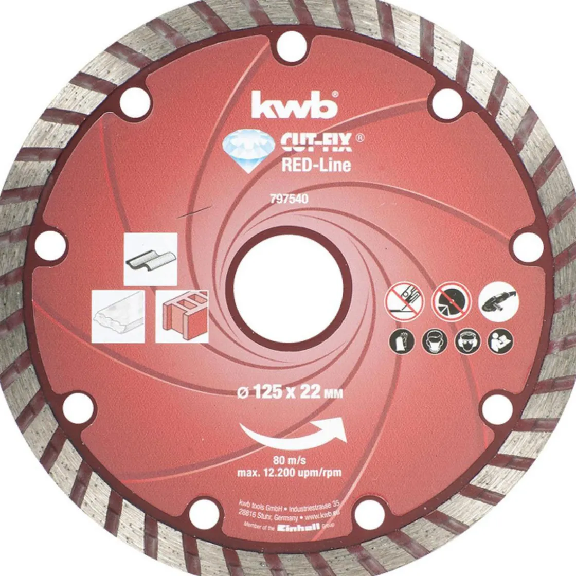 Trennscheiben Cut-Fix Red-Line Diamant Durchmesser mm ^ kwb Outlet