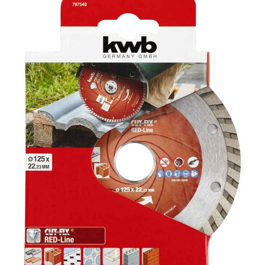 Trennscheiben Cut-Fix Red-Line Diamant Durchmesser mm ^ kwb Outlet