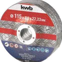 Trennscheiben Metallbearbeitung Durchmesser 115 mm ^ kwb Best