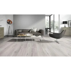 Laminat Home 4V 731-4 Eiche gebuerstet grau 1286 x 194 x 7 mm ^ Hot