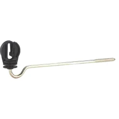 Langstiel-Bandisolator 22 cm schwarz 10 Stück ^ Sale