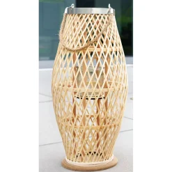Laterne Boho 25 x 25 x 55 cm ^ New