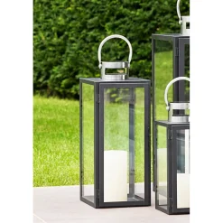 Laterne Living 17 x 17 x 38,5 cm ^ Online