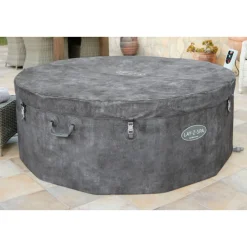 LAY-Z-SPA Whirlpool Carrara 170x65Foam Spa UltraFit Smart grau ^ Bestway Sale