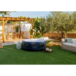 Lay-Z-Spa Whirlpool Miami AirJet4 Personen Dm. 180x66 cm, Dunkelblau ^ Bestway Outlet