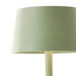 LED Akku-Außentischleuchte Jona grün ^ Best
